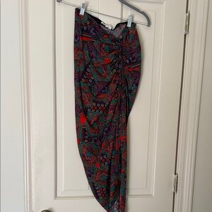 Veronica Beard Colorful Paisley Skirt